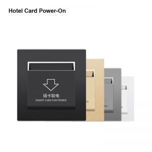 Hotel Insert Card Power Switch, 40A High Load, 8800W Max, 30s Delayed Power-Off, 4 Colors for Hotels