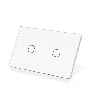 Tuya WiFi Smart Touch Light Switch, Neutral/Live Wire Compatible, 1-4 Gang, App & Voice Control