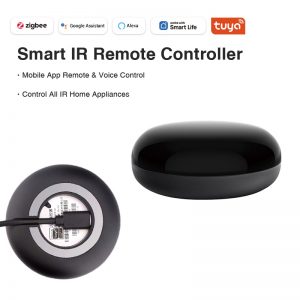 Tuya Smart IR Remote Controller, WiFi/Zigbee, App/Voice Control, Works with Alexa/Google Assistant